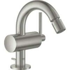 Смеситель для биде GROHE Atrio с донным клапаном, суперсталь (32108DC3) Смеситель для биде GROHE Atrio с донным клапаном, суперсталь (32108DC3)