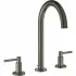 Смеситель для раковины GROHE Atrio двухвентильный на 3 отверстия, темный графит матовый (20009AL3) Смеситель для раковины GROHE Atrio двухвентильный на 3 отверстия, темный графит матовый (20009AL3)