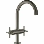Смеситель для раковины GROHE Atrio двухвентильный, темный графит матовый (21019AL3)