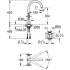 Смеситель для раковины GROHE Atrio, XL-size, суперсталь (21044DC3) Смеситель для раковины GROHE Atrio, XL-size, суперсталь (21044DC3)