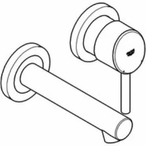 Внешняя часть смесителя для раковины GROHE Concetto на 2 отверстия, S-Size, хром (19575001) Внешняя часть смесителя для раковины GROHE Concetto на 2 отверстия, S-Size, хром (19575001)