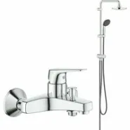 Душевая система GROHE Vitalio Start System 180 Flex со смесителем для ванны (NSB0154)