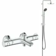 Душевая система GROHE Vitalio Start System 180 Flex с термостатом для ванны (NSB0158)