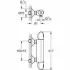 Душевая система GROHE Vitalio Start System 180 Flex с термостатом для душа, хром (NSB0160) Душевая система GROHE Vitalio Start System 180 Flex с термостатом для душа, хром (NSB0160)