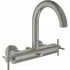 Смеситель для ванны GROHE Atrio двухвентильный, внешнего монтажа, суперсталь (25010DC3) Смеситель для ванны GROHE Atrio двухвентильный, внешнего монтажа, суперсталь (25010DC3)