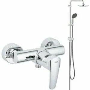 Душевая система GROHE Vitalio Start System 180 Flex со смесителем для душа, хром (NSB0161) Душевая система GROHE Vitalio Start System 180 Flex со смесителем для душа, хром (NSB0161)