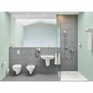 Душевой поддон GROHE 900x900, универсальный, белый (39301000) Душевой поддон GROHE 900x900, универсальный, белый (39301000)