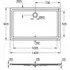 Душевой поддон GROHE 1400x900, универсальный, белый (39307000) Душевой поддон GROHE 1400x900, универсальный, белый (39307000)