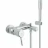 Смеситель для ванны GROHE Concetto с душевым гарнитуром, хром (32212001) Смеситель для ванны GROHE Concetto с душевым гарнитуром, хром (32212001)