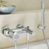 Смеситель для ванны GROHE Concetto с душевым гарнитуром, хром (32212001) Смеситель для ванны GROHE Concetto с душевым гарнитуром, хром (32212001)
