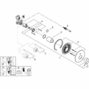 Смеситель для ванны GROHE Concetto в комплекте с монтажной, хром (32214001) Смеситель для ванны GROHE Concetto в комплекте с монтажной, хром (32214001)