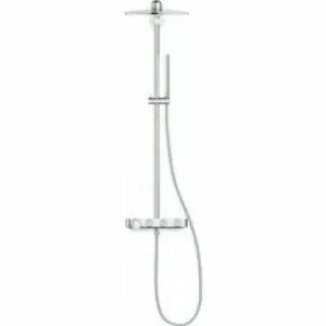 Душевая система GROHE Euphoria SmartControl System 310 Cube Duo с термостатом для душа, белая луна (26508LS0) Душевая система GROHE Euphoria SmartControl System 310 Cube Duo с термостатом для душа, белая луна (26508LS0)