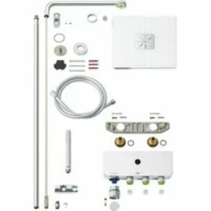 Душевая система GROHE Euphoria SmartControl System 310 Cube Duo с термостатом для душа, белая луна (26508LS0) Душевая система GROHE Euphoria SmartControl System 310 Cube Duo с термостатом для душа, белая луна (26508LS0)