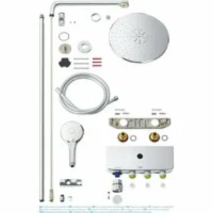 Душевая система GROHE Euphoria SmartControl System 310 Duo с термостатом для душа, хром (26507000) Душевая система GROHE Euphoria SmartControl System 310 Duo с термостатом для душа, хром (26507000)