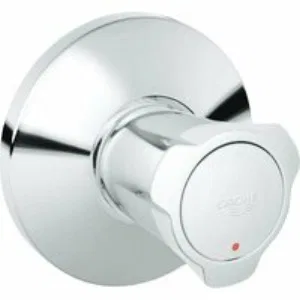 Внешняя часть вентиля GROHE Costa L, красная маркировка, хром (19807001) Внешняя часть вентиля GROHE Costa L, красная маркировка, хром (19807001)
