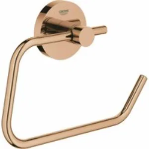 Держатель для туалетной бумаги без крышки GROHE Essentials, тёплый закат глянец (40689DA1) Держатель для туалетной бумаги без крышки GROHE Essentials, тёплый закат глянец (40689DA1)