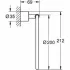 Кольцо для полотенца GROHE Atrio, темный графит матовый (40307AL3) Кольцо для полотенца GROHE Atrio, темный графит матовый (40307AL3)