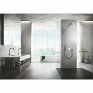 Смеситель для ванны GROHE Atrio двухвентильный, на 5 отверстий, на край ванны, хром (19923003) Смеситель для ванны GROHE Atrio двухвентильный, на 5 отверстий, на край ванны, хром (19923003)