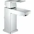Смеситель для раковины GROHE Eurocube с донным клапаном и ограничением расхода воды, хром (2312700E) Смеситель для раковины GROHE Eurocube с донным клапаном и ограничением расхода воды, хром (2312700E)