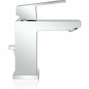Смеситель для раковины GROHE Eurocube с донным клапаном и ограничением расхода воды, хром (2312700E) Смеситель для раковины GROHE Eurocube с донным клапаном и ограничением расхода воды, хром (2312700E)