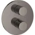 Внешняя часть термостата для ванны GROHE Grohtherm 3000 Cosmopolitan, темный графит глянец (19468A00) Внешняя часть термостата для ванны GROHE Grohtherm 3000 Cosmopolitan, темный графит глянец (19468A00)