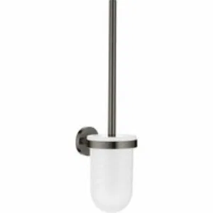 Туалетный ёршик GROHE Essentials с держателем, тёмный графит глянец (40374A01) Туалетный ёршик GROHE Essentials с держателем, тёмный графит глянец (40374A01)