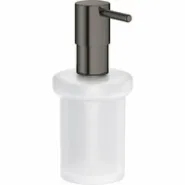 Дозатор жидкого мыла GROHE Essentials, тёмный графит глянец (40394A01)
