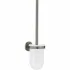 Туалетный ёршик GROHE Essentials с держателем, тёмный графит матовый (40374AL1) Туалетный ёршик GROHE Essentials с держателем, тёмный графит матовый (40374AL1)