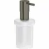 Дозатор жидкого мыла GROHE Essentials, тёмный графит матовый (40394AL1) Дозатор жидкого мыла GROHE Essentials, тёмный графит матовый (40394AL1)