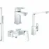 Смеситель для душа GROHE Eurocube, хром (23145000) Смеситель для душа GROHE Eurocube, хром (23145000)