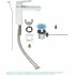 Смеситель для раковины GROHE Eurocube с донным клапаном, M-size, хром (23445000) Смеситель для раковины GROHE Eurocube с донным клапаном, M-size, хром (23445000)