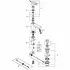 Смеситель для раковины GROHE Eurocube с донным клапаном, M-size, хром (23445000) Смеситель для раковины GROHE Eurocube с донным клапаном, M-size, хром (23445000)