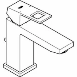 Смеситель для раковины GROHE Eurocube с донным клапаном, M-size, хром (23445000) Смеситель для раковины GROHE Eurocube с донным клапаном, M-size, хром (23445000)