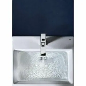 Смеситель для раковины GROHE Eurocube с донным клапаном, M-size, хром (23445000) Смеситель для раковины GROHE Eurocube с донным клапаном, M-size, хром (23445000)
