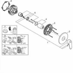 Внешняя часть смесителя для душа GROHE Eurodisc Cosmopolitan, хром (24055002) Внешняя часть смесителя для душа GROHE Eurodisc Cosmopolitan, хром (24055002)