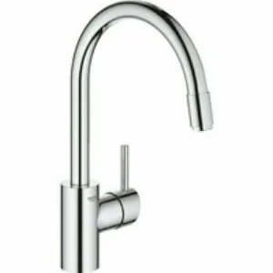 Смеситель для кухни GROHE Concetto с вытяжным изливом, хром (32663003) Смеситель для кухни GROHE Concetto с вытяжным изливом, хром (32663003)