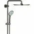 Душевая система GROHE Euphoria System 310 с термостатом для душа, темный графит глянцевый (26075A00) Душевая система GROHE Euphoria System 310 с термостатом для душа, темный графит глянцевый (26075A00)