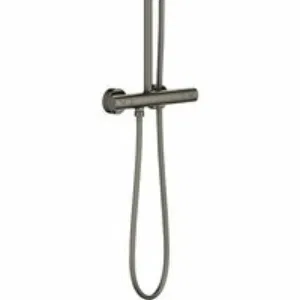 Душевая система GROHE Euphoria System 310 с термостатом для душа, темный графит глянцевый (26075A00) Душевая система GROHE Euphoria System 310 с термостатом для душа, темный графит глянцевый (26075A00)