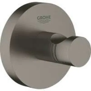 Крючок для халата GROHE Essentials, тёмный графит матовый (40364AL1) Крючок для халата GROHE Essentials, тёмный графит матовый (40364AL1)