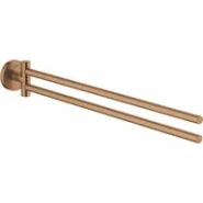 Держатель для полотенца GROHE Essentials двойной, поворотный, тёплый закат матовый (40371DL1)