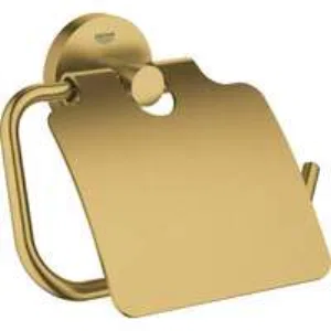 Держатель для туалетной бумаги с крышкой GROHE Essentials, холодный рассвет матовый (40367GN1) Держатель для туалетной бумаги с крышкой GROHE Essentials, холодный рассвет матовый (40367GN1)