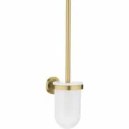 Туалетный ёршик GROHE Essentials с держателем, холодный рассвет матовый, (40374GN1)