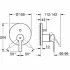 Внешняя часть смесителя для ванны GROHE Lineare, суперсталь (24064DC1) Внешняя часть смесителя для ванны GROHE Lineare, суперсталь (24064DC1)