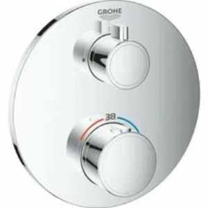 Внешняя часть термостата для душа GROHE Grohtherm, хром (24075000) Внешняя часть термостата для душа GROHE Grohtherm, хром (24075000)