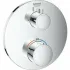 Внешняя часть термостата для душа GROHE Grohtherm, хром (24075000) Внешняя часть термостата для душа GROHE Grohtherm, хром (24075000)