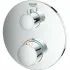 Внешняя часть термостата для ванны GROHE Grohtherm на 2 потребителя, хром (24077000) Внешняя часть термостата для ванны GROHE Grohtherm на 2 потребителя, хром (24077000)