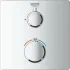 Внешняя часть термостата для душа GROHE Grohtherm, хром (24078000) Внешняя часть термостата для душа GROHE Grohtherm, хром (24078000)