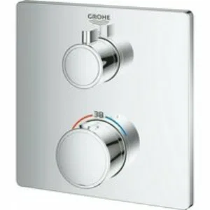 Внешняя часть термостата для душа GROHE Grohtherm, хром (24078000) Внешняя часть термостата для душа GROHE Grohtherm, хром (24078000)