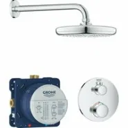 Душевой набор GROHE Grohtherm с Tempesta 210, 1 режим, 9,5 л/мин, хром (34726000)