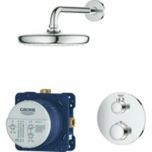 Душевой набор GROHE Grohtherm с Tempesta 210, 1 режим, 9,5 л/мин, хром (34726000) Душевой набор GROHE Grohtherm с Tempesta 210, 1 режим, 9,5 л/мин, хром (34726000)